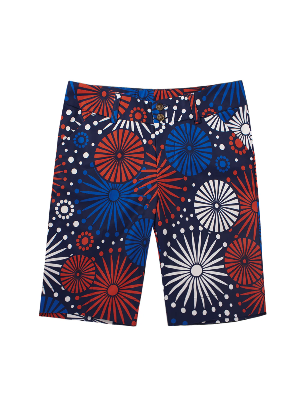 Womens Bermuda Short - Fireworks