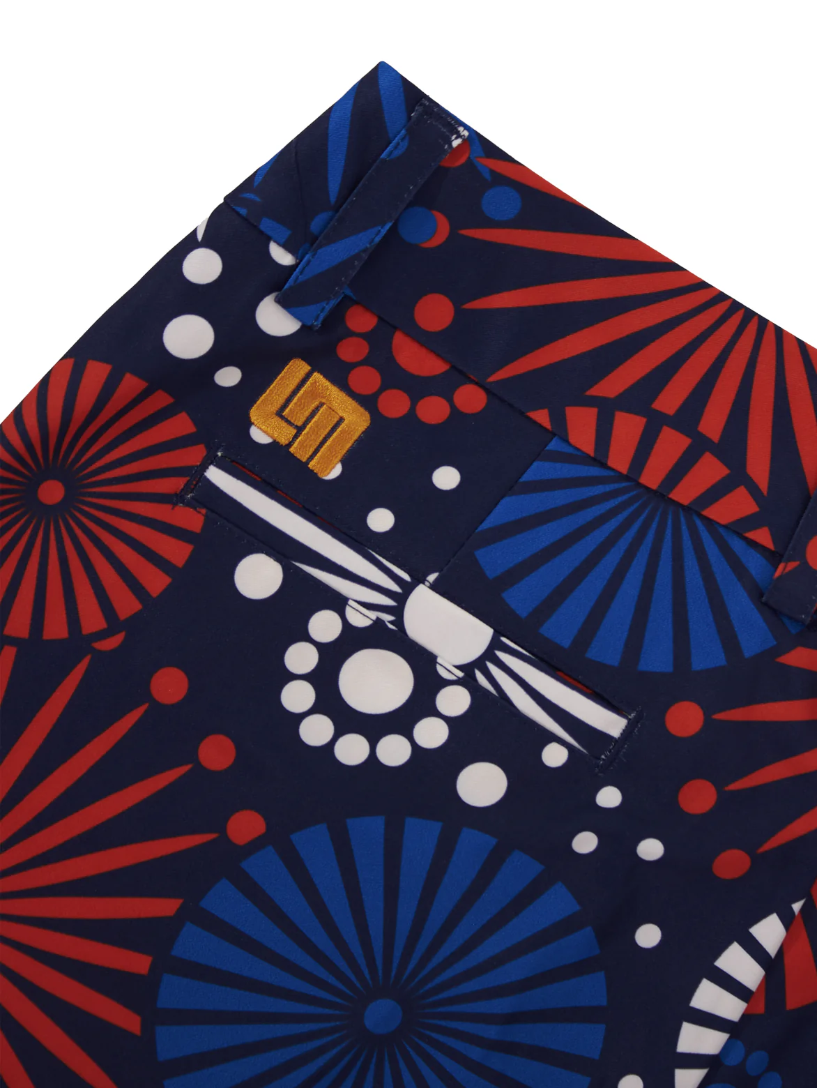 Womens Bermuda Short - Fireworks - Image 2