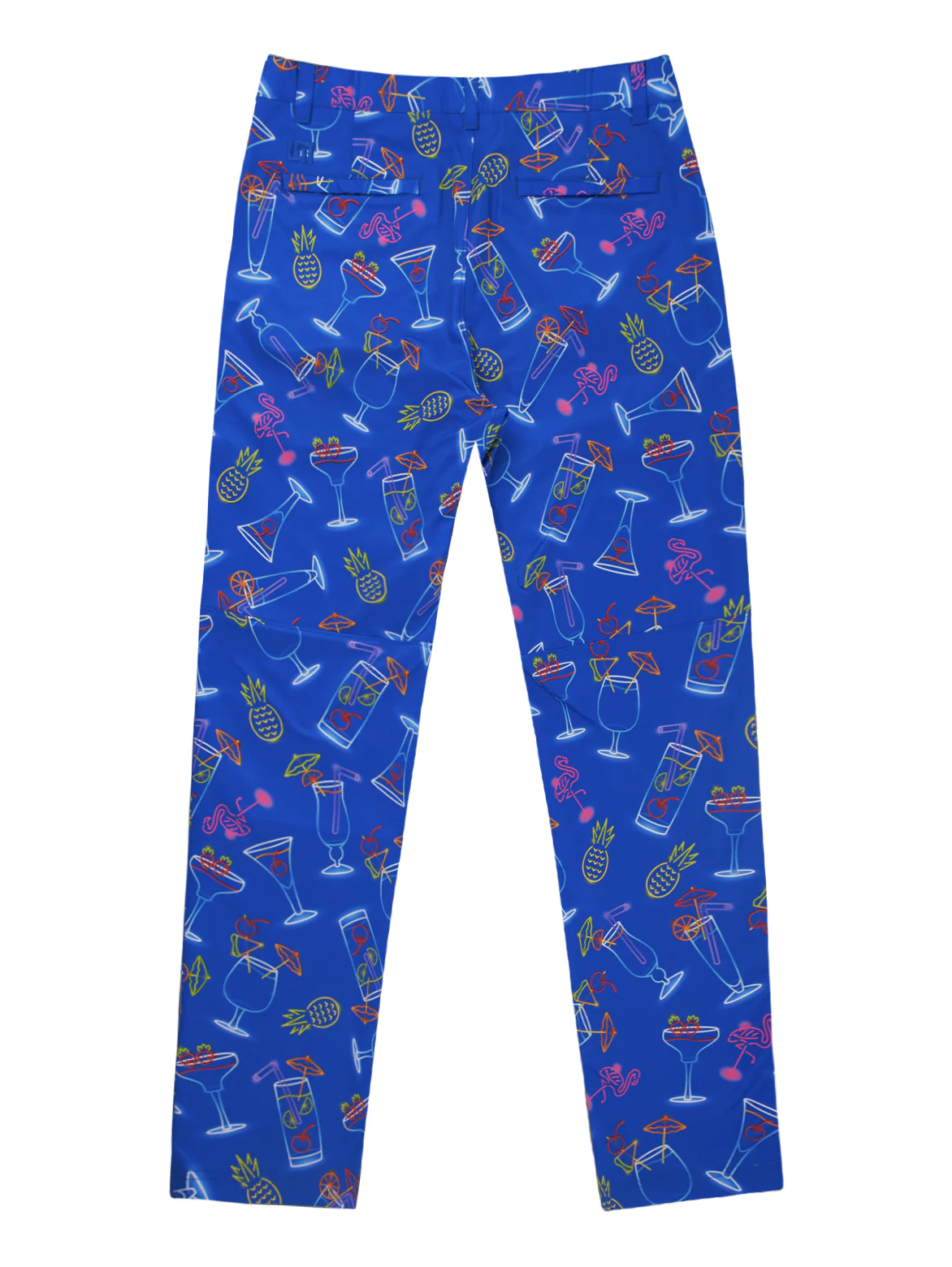 Birdie Pant - Neon Cocktails Blue - Image 3