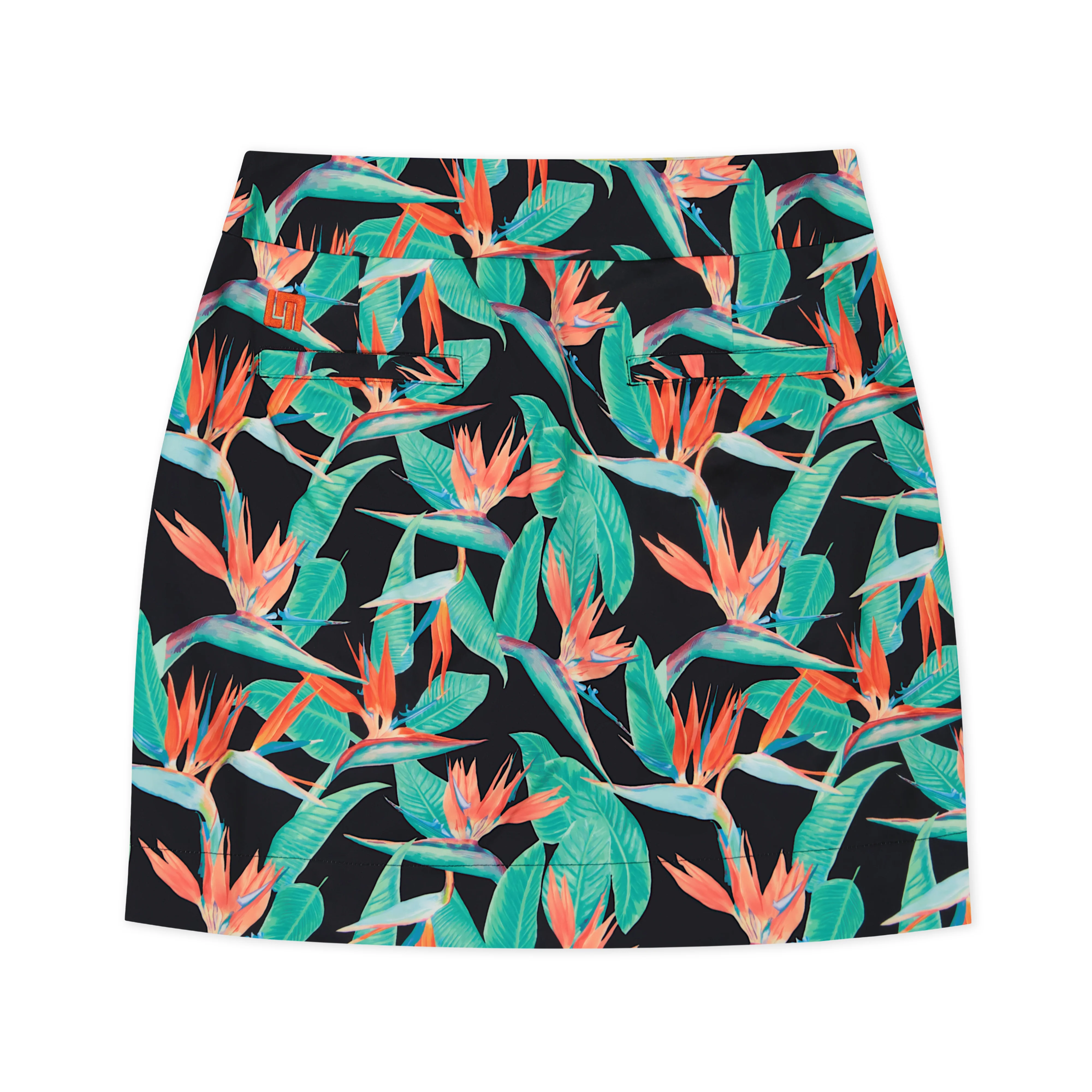 Classic Skort - Birds of Paradise Black - Image 3