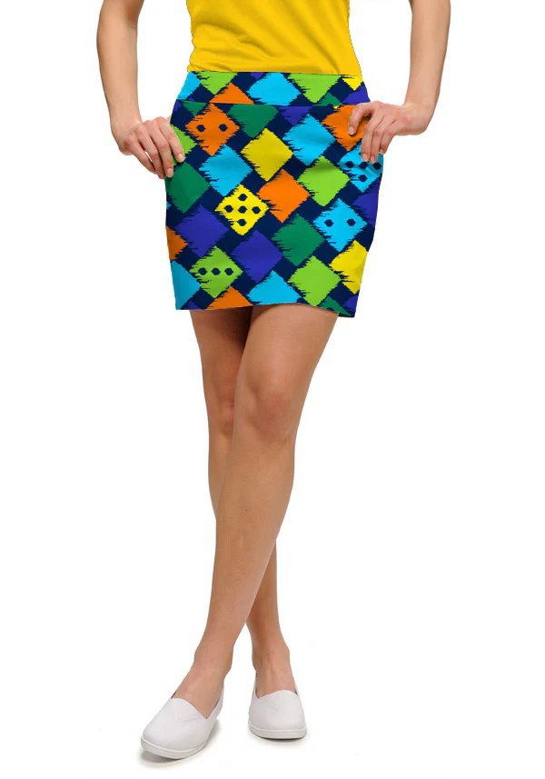 Fairway Fuzzy Dice Women's Classic Skort/Skirt - MTO