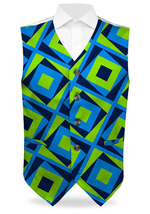 Fairway Island Green Men's Vest - MTO