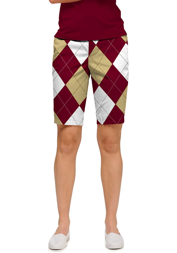 Merlot & Chardonnay Women's Bermuda Short - MTO