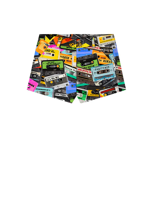 Fairway Party Mix Women's High Waist Short - MTO