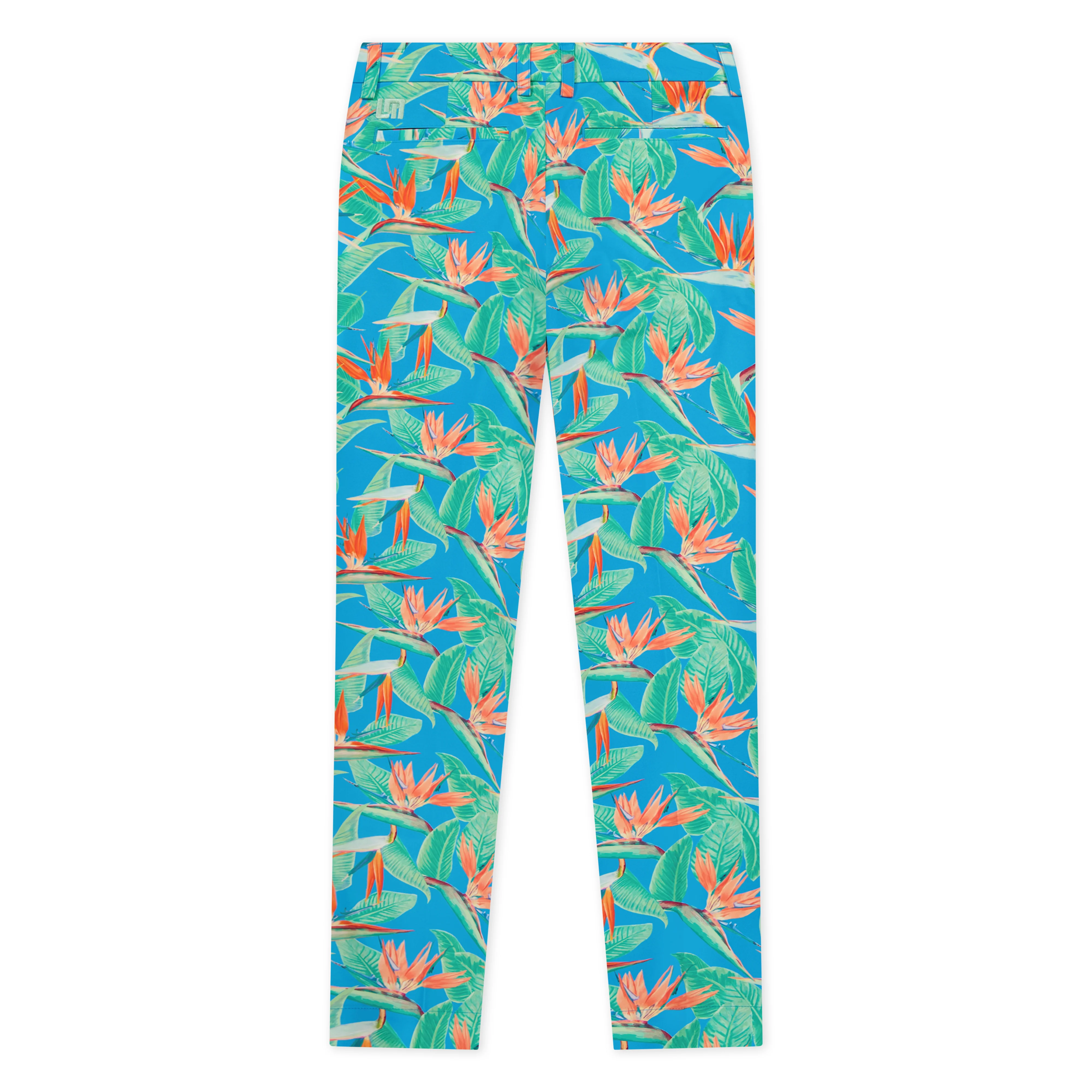Womens Player Pant - Birds of Paradise Blue - Image 3