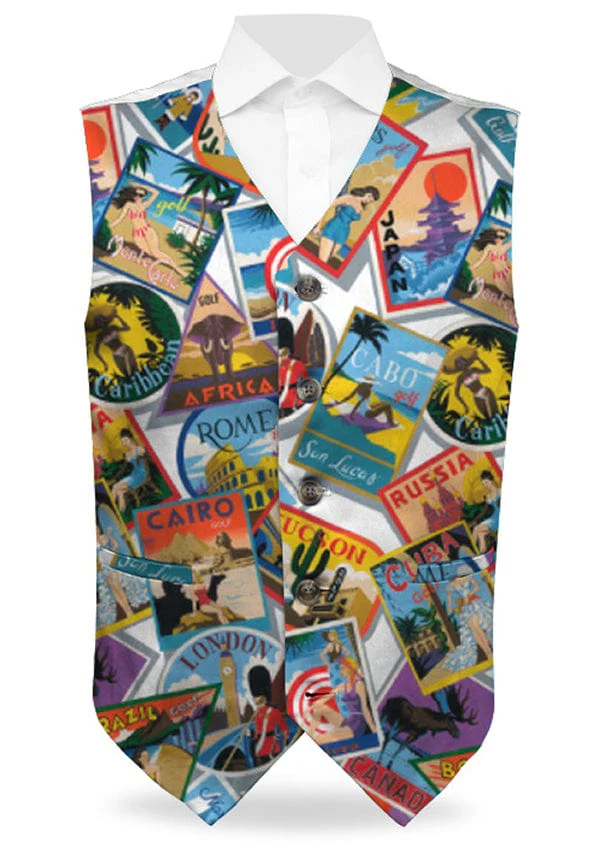 Fairway Postcards from the Wedge Men's Vest - MTO
