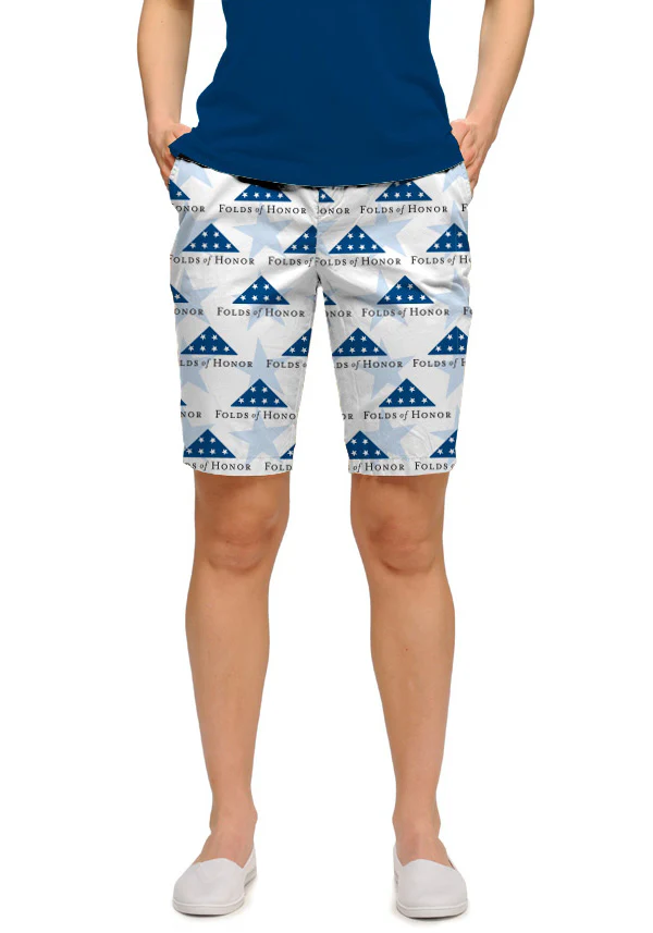 Stars of Honor Women's Bermuda Short  - MTO