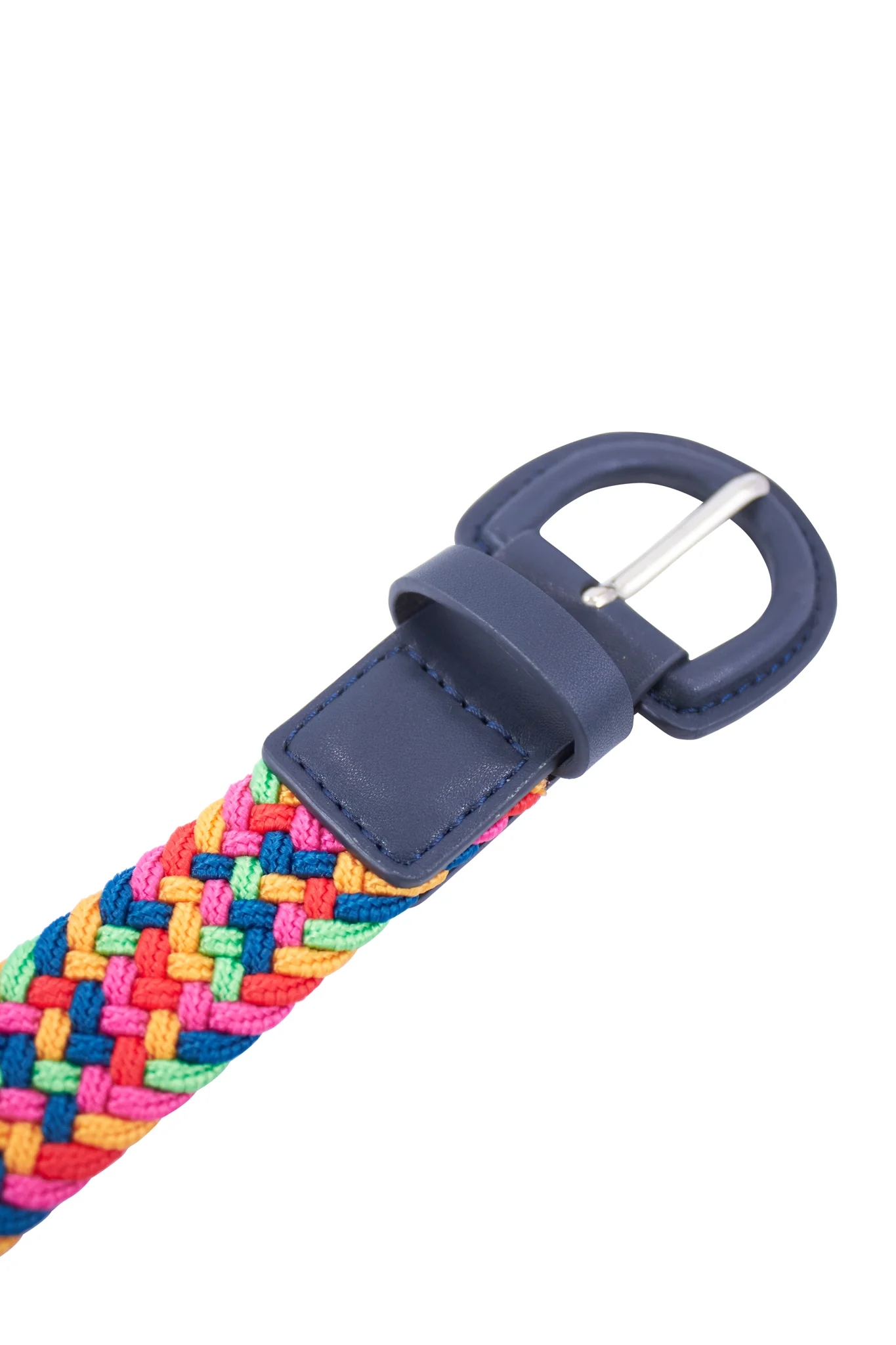 Woven Belt - Navy Multi - Image 2